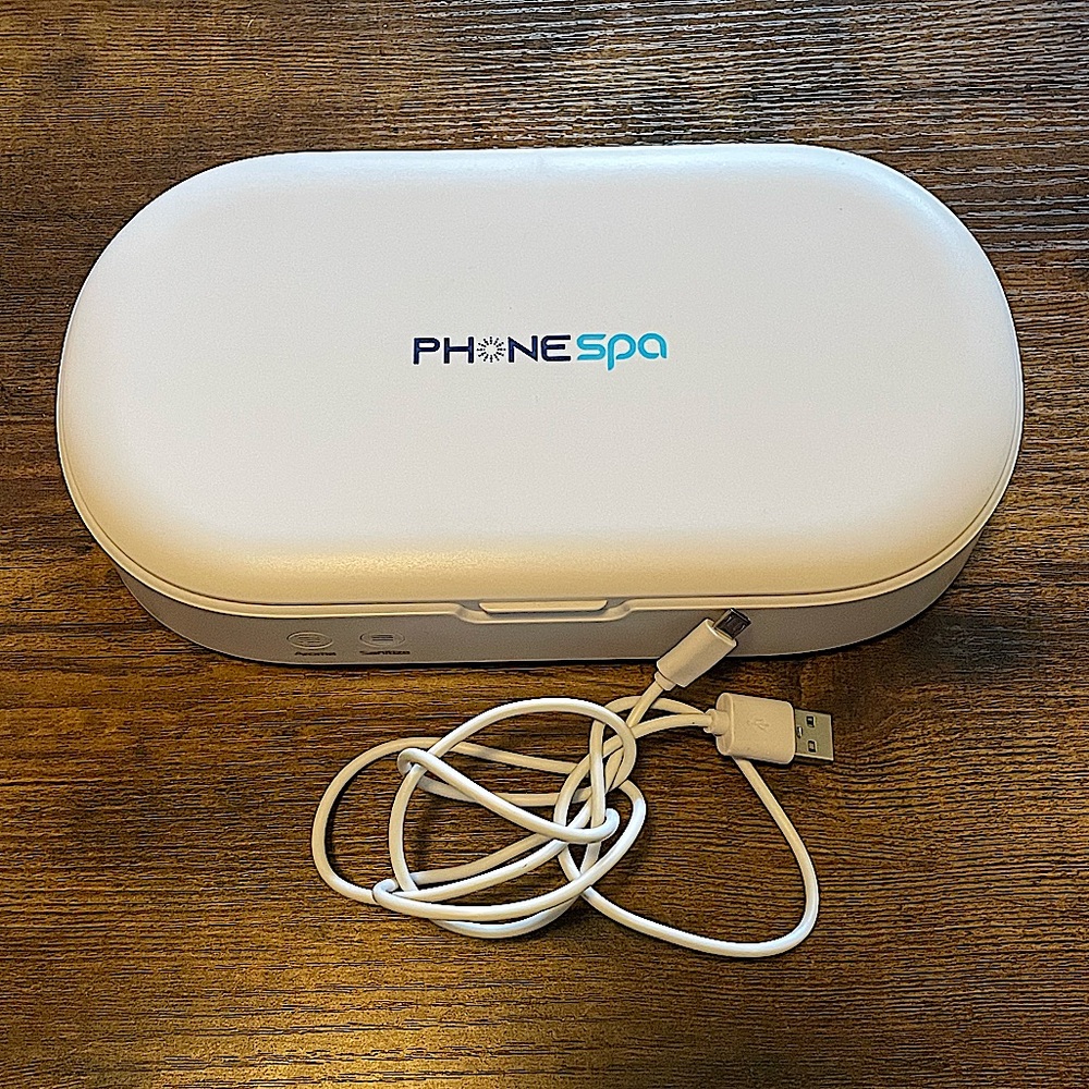NWOT: PhoneSpa Phone & Accessory Sanitizer w/ Aroma Option